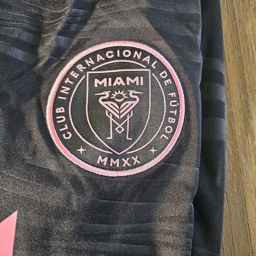 Adidas 23/24 Inter Miami CF Away Lionel Messi Authentic Jersey Size 2XL - JE9744 - Picture 10 of 11